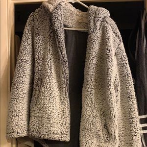 Fuzzy jacket